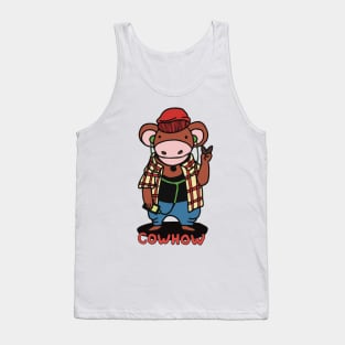 cool cow , cowhow Tank Top